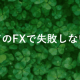 【fx初心者の基礎】注意！初めてのFXで失敗しないための秘訣